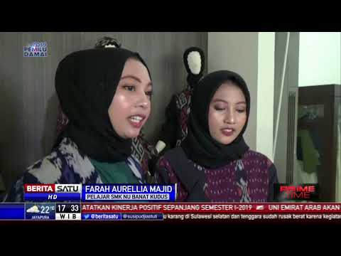 Bangga, Busana Karya Dua Pelajar di Kudus Mendunia