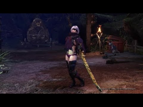 Updated Long Sword & Switch Axe build + ‘Fashion’ Showcase | Monster Hunter World Iceborne