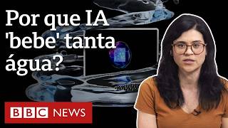 A água potável 'perdida' em data centers de Inteligência Artificial