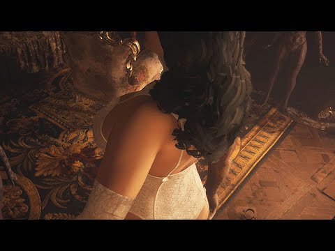 Resident Evil 8 Village Lady Dimitrescu Thicc Playing & Daughters V1 Mod