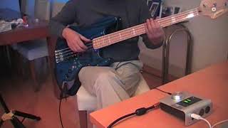 Night Walker by Gino Vannelli bass cover /  Atelier Z #245