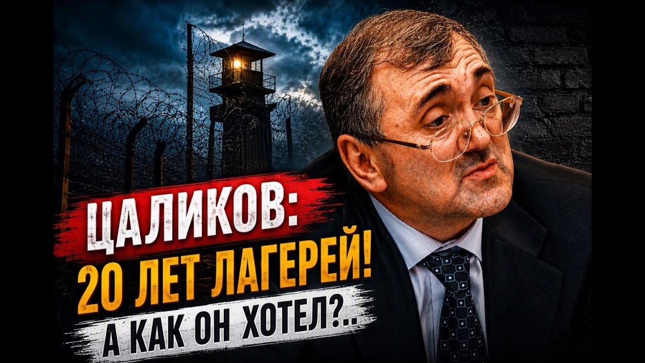 Цаликов: 20 лет лагерей!