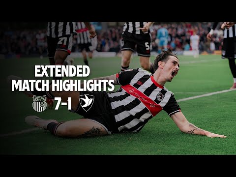 JAMIE WALKER SCORES TWO SCREAMERS! | Extended Highlights | Grimsby Town vs Cheltenham Town 25/26