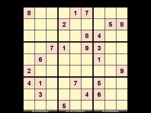 How to Solve New York Times Sudoku Hard February 7, 2019