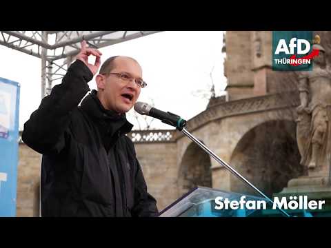 "Die Ahmadiyya-Sekte wird hier keinen Fuß Fassen" Stefan Möller in Erfurt