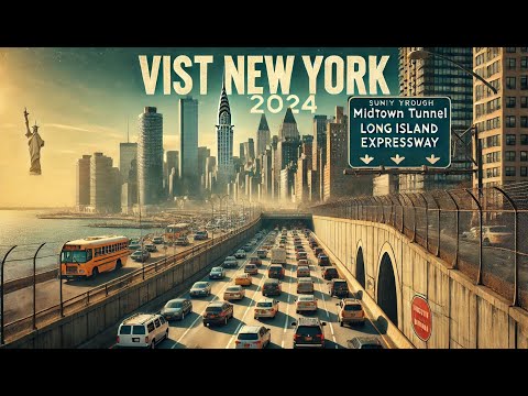 [BEST] Cinematic Drive: Midtown Tunnel to Long Island Expressway | Sunny February 2024 Adventure 🗽