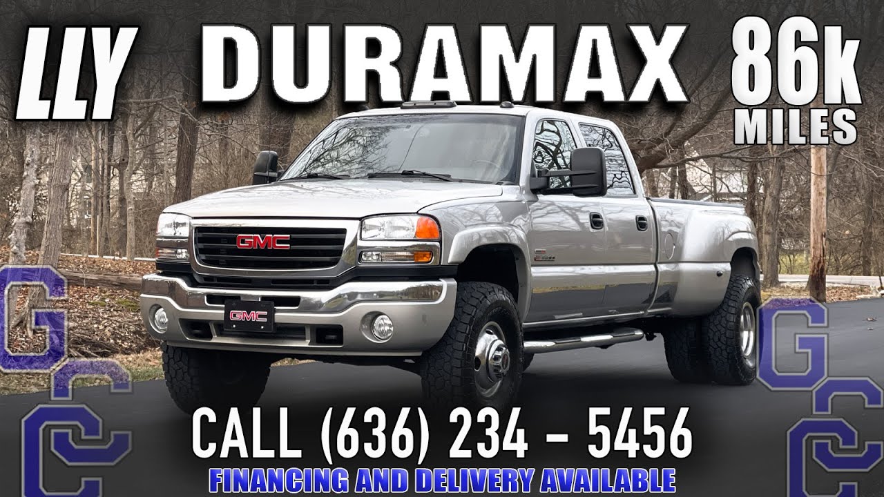 LLY Duramax For Sale: 2005 GMC Sierra 3500 Diesel 4x4 ...