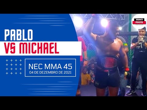 [NOCAUTE] PABLO NÃO TOMOU CONHECIMENTO DE SEU ADVERSÁRIO - NEC MMA 45