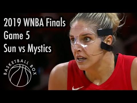 [WNBA Finals Game5] Connecticut Sun vs Washington Mystics, Full Game Highlights, October 10, 2019