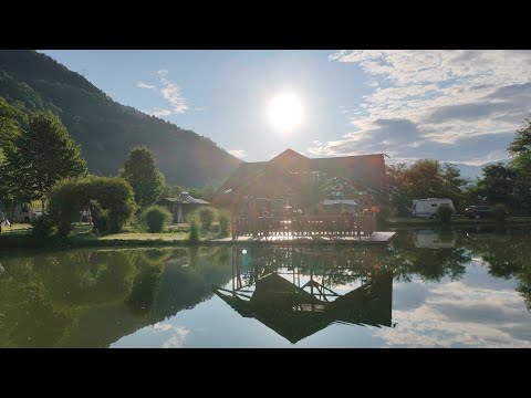 Camping Balta cu tei, Brezoi , Valcea !!!4K!!!💚🚒 Zilele 1 și 2.