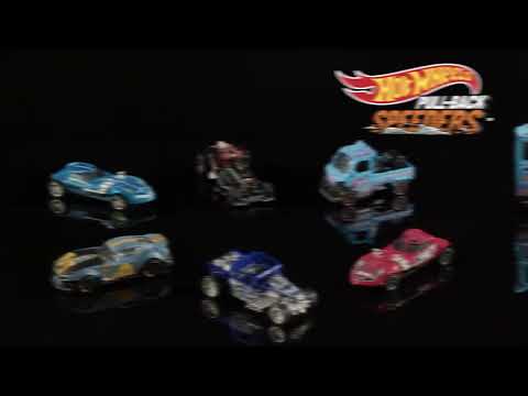 Mattel HOT WHEELS automodeliukas – Pull-Back Speeders (HPR70) video