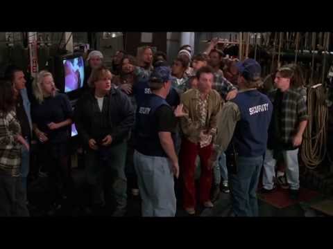 Chris Farley Black Sheep security guard scene