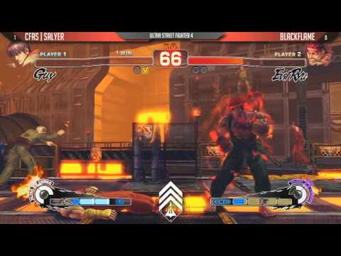 Xanadu Games Monthly 7/19/2014 - USF4 - CFAS | Salyer (Guy) VS. Blackflame (E.Ryu)
