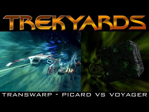 Transwarp Comparison - Picard Vs Voyager