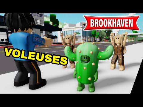 CACTUS ADOPTE DES SOEURS VOLEUSE À CAUSE DE SON FRÈRE ! BROOKHAVEN RP - ROBLOX