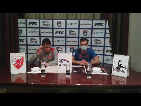 ARKUS liga Playout 7. kolo / MRK Crvena Zvezda - RK Kikinda / Izjave aktera meča nakon utakmice