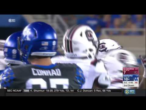2016 USC vs Kentucky - Darius English Sack #2