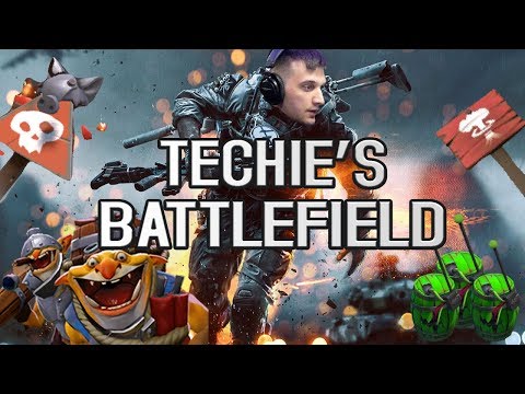 Dota 2: Arteezy - Nightmare in Techie's Battlefield | Making 6000 Mistakes a Minute