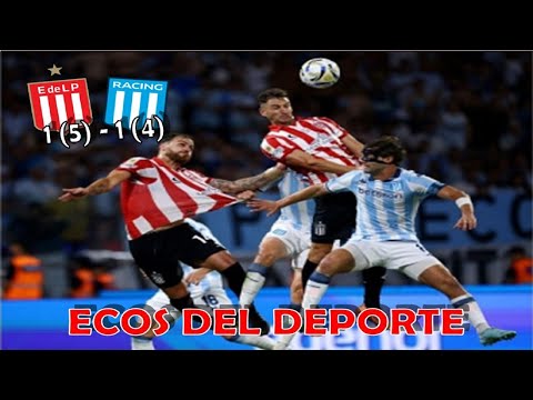 LOS GOLES DE ESTUDIANTES LP. 1(5) - RACING CLUB 1 (4)