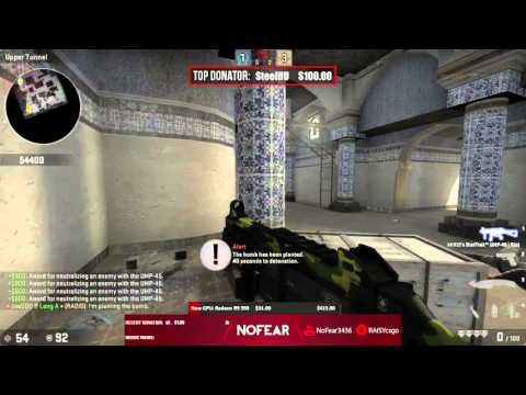 NOFEAR | 4k w/ UMP vs Addiction.uk @ CEVO Season 9