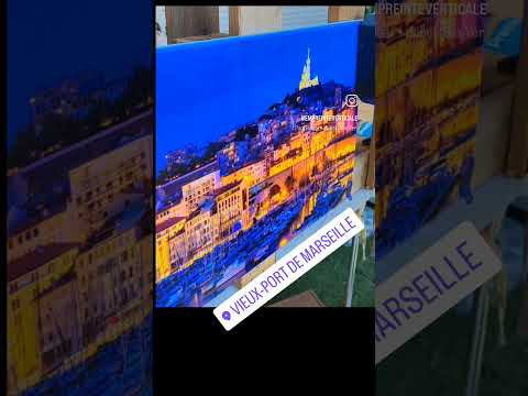 Fresque murale artistique Marseille réalisation 8