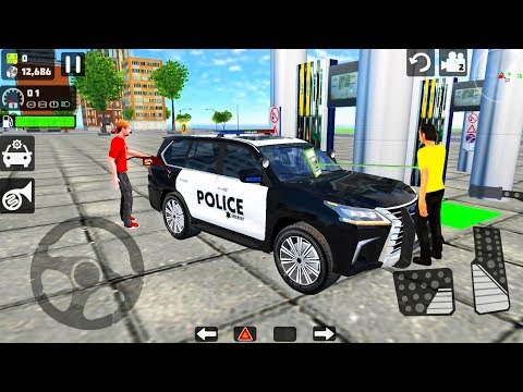 Police Car Simulator LX 570 Offroad - Best Android GamePlay
