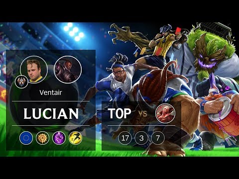 Lucian Top vs Vladimir - EUW Challenger Patch 9.5