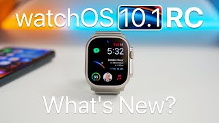 watchOS 10.1 RC is Out! - What&#039;s New?