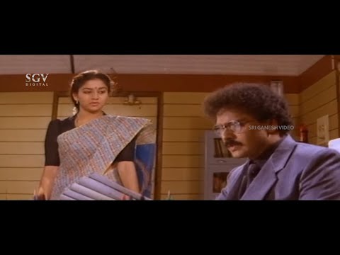 Wife Shocked to See Ravichandran in Director Position - Mane devru kannada movie part-5