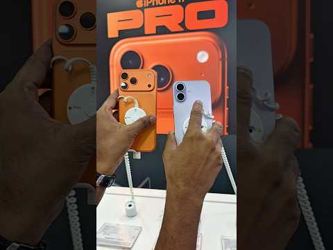 iPhone 17 vs iPhone 17 Pro🔥 #techreview #smartphone #cameratest