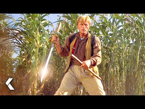 Wild Open Field Fight - Blind Fury | Rutger Hauer