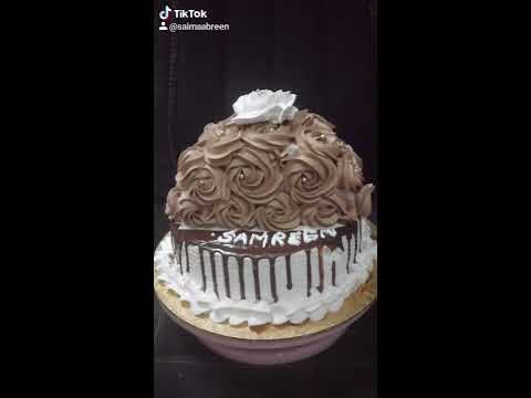 Samreen 2nd birthday cake #cakes