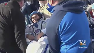 American Astronaut Returns To Earth