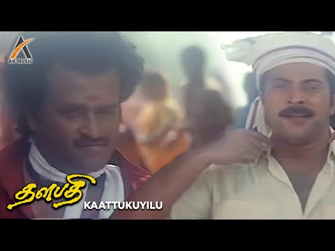 Kaattukuyilu Manasukkulae Song Video - Thalapathi | Rajinikanth | Mammootty | Ilaiyaraja | AK Music
