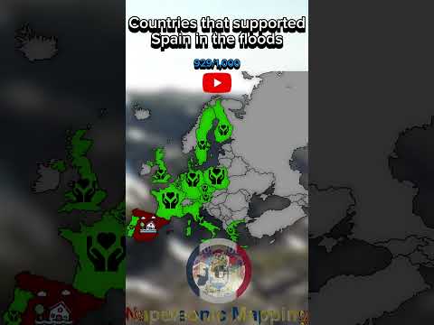 Countries that helped Spain #spain #mapper #valencia #napoleon #napoleonicmapping