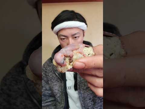 I tried making sushi with rice grains found in an unmanned rice mill #searchfood