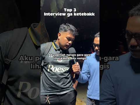 Interview ga ketebak.
