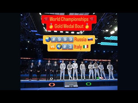 Wuxi Worlds 2025 JMF TEAM - GOLD - Russia v Italy