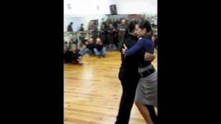 WEEK-END MILONGUERO : LA PASIONARIA 22/23/24 January 2010 - Perform by Adrian & Amanda COSTA.