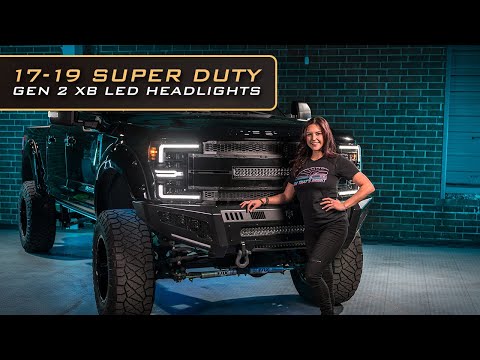 2017-2019 Ford Superduty Gen 2 XB LED Headlights Install and Overview | Morimoto Lighting