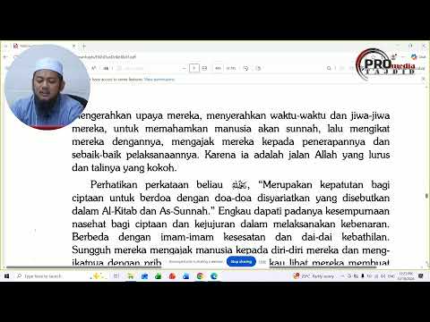 (🔴 Live) 13-10-2026 Ustaz Ahmad Hasyimi Che Pa: Fiqh Doa dan Zikir