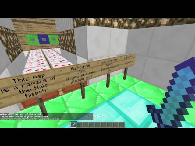 Sky Arena Remake of Halo Rascythe Map Multiplayer map Minecraft Map