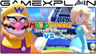 Mario Tennis: Ultra Smash - "No Gimmicks" Simple Mode Gameplay (60fps)