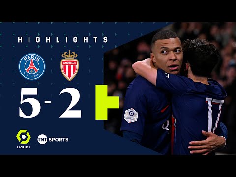 Seven-Goal Thriller In Paris! 🔥 | PSG 5-2 Monaco | Ligue 1 Highlights