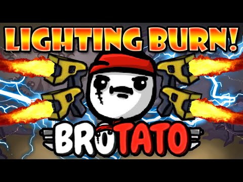 I Got A Taser That Shoots FIRE! | Brotato