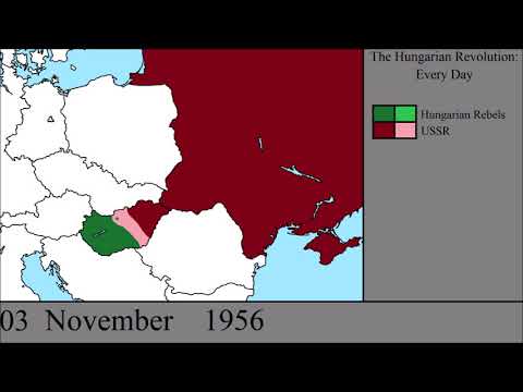 The Hungarian Revolution of 1956: Every Day