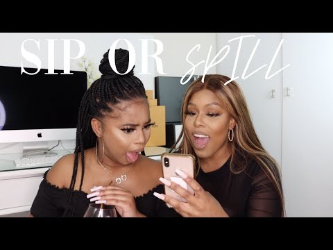 SIP OR SPILL IT FEATURING OHSMALLSTUFF | OYISA'S FIRST COLLAB AND CHILE | LAUGH WITH US