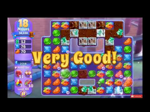 Wonka's World of Candy Level 305 NO BOOSTERS - A S GAMING