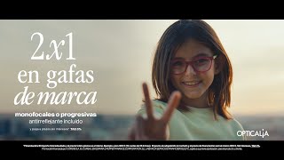 Opticalia 2x1 en gafas de marca (spot 20") anuncio