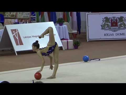 Arina Jevstafjeva ball final Riga Spring 2019